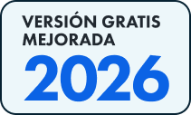 Etiqueta de nueva versión 